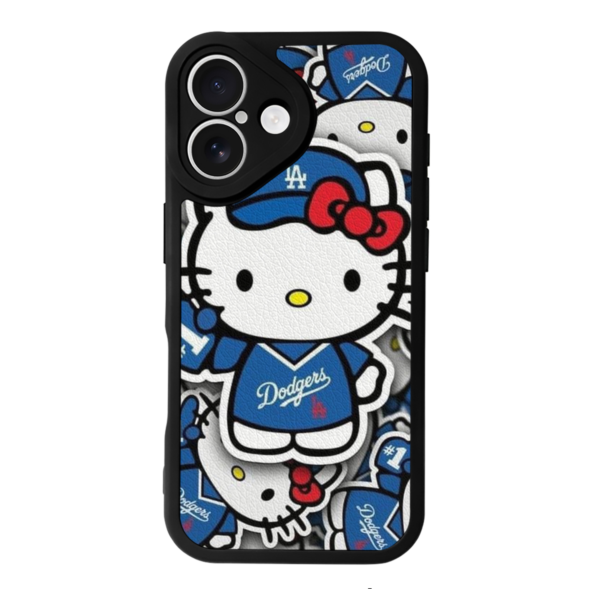  IPhone 16 Silicone Leather Case – UV Print, Lambskin Texture – Perfect Fit, Wireless Charging Compatible, Scratch Resistant, Precise Cutouts – Stylish Protection For IPhone 16